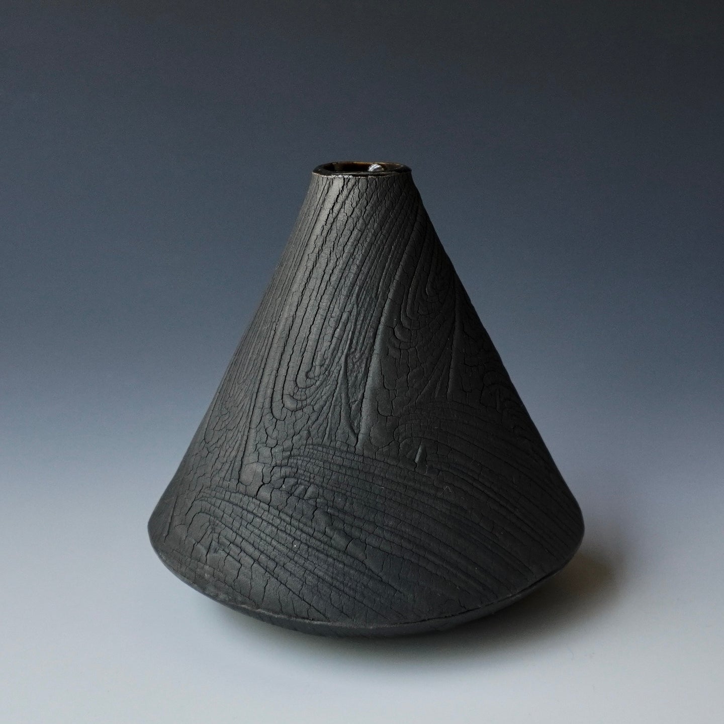 Oval bud vase