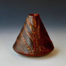 Oval bud vase