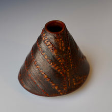 Oval bud vase