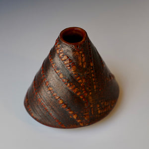 Oval bud vase