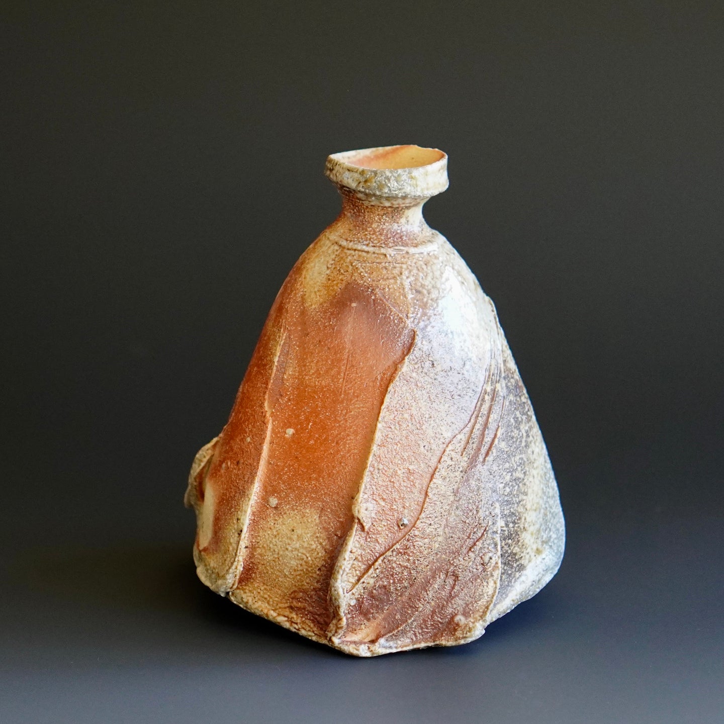 Tokkuri (sake server)/Bud vase by Akira Satake